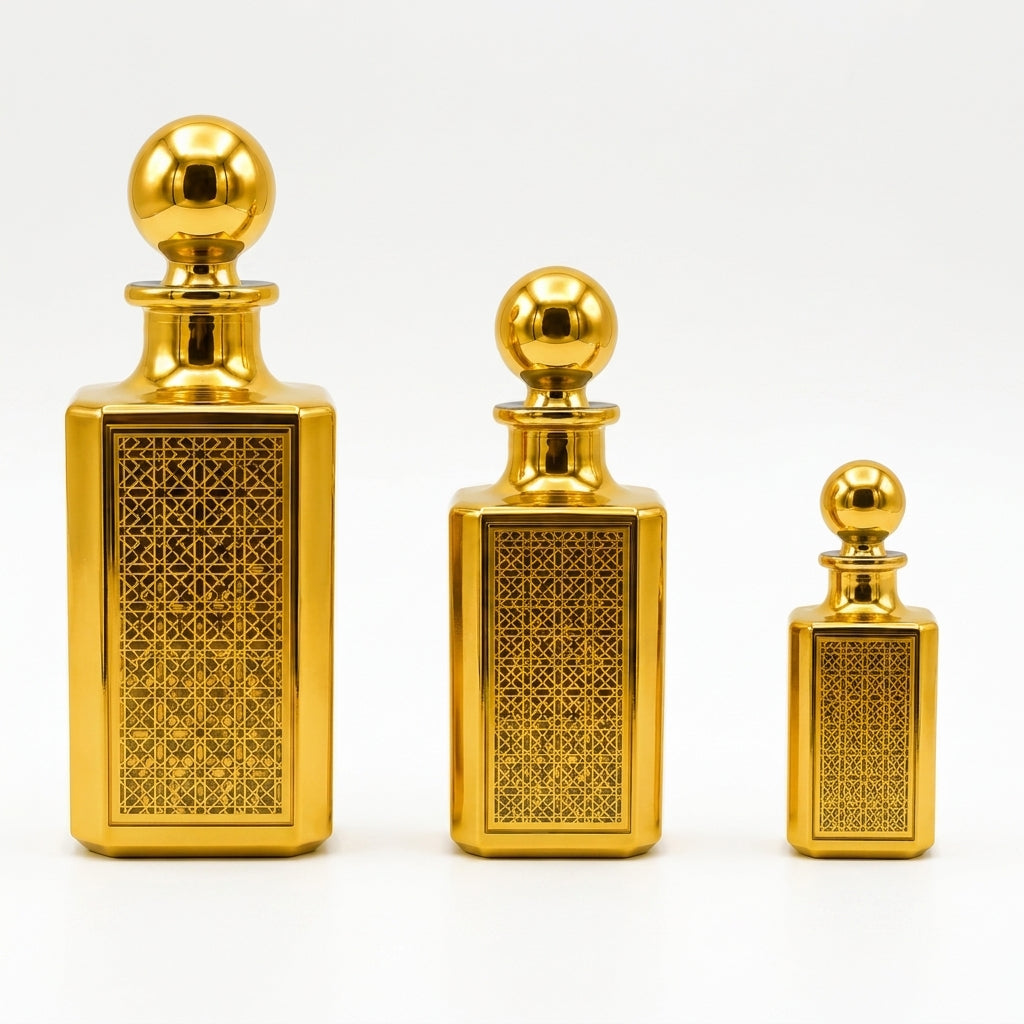 Musk Al Khitam Attar (مسك الختام) – Finale Arabian Musk Perfume Oil in Decorative Gold Bottle (3ml / 6ml / 12ml)