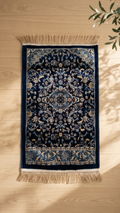 Rawda Carpet 13M Janamaz – Persian Nain-Style Floral Islamic Prayer Rug (72 x 112 cm)