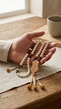 Camel Bone Tasbih with Na’layn Charm