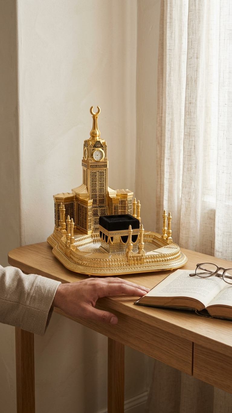 Makkah Replica - 27x23 cm Decorative Sacred Replica